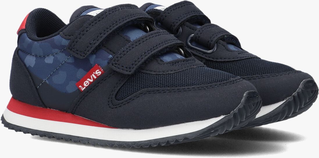 LEVI\\'S blauwe levi's lage sneakers alex camo