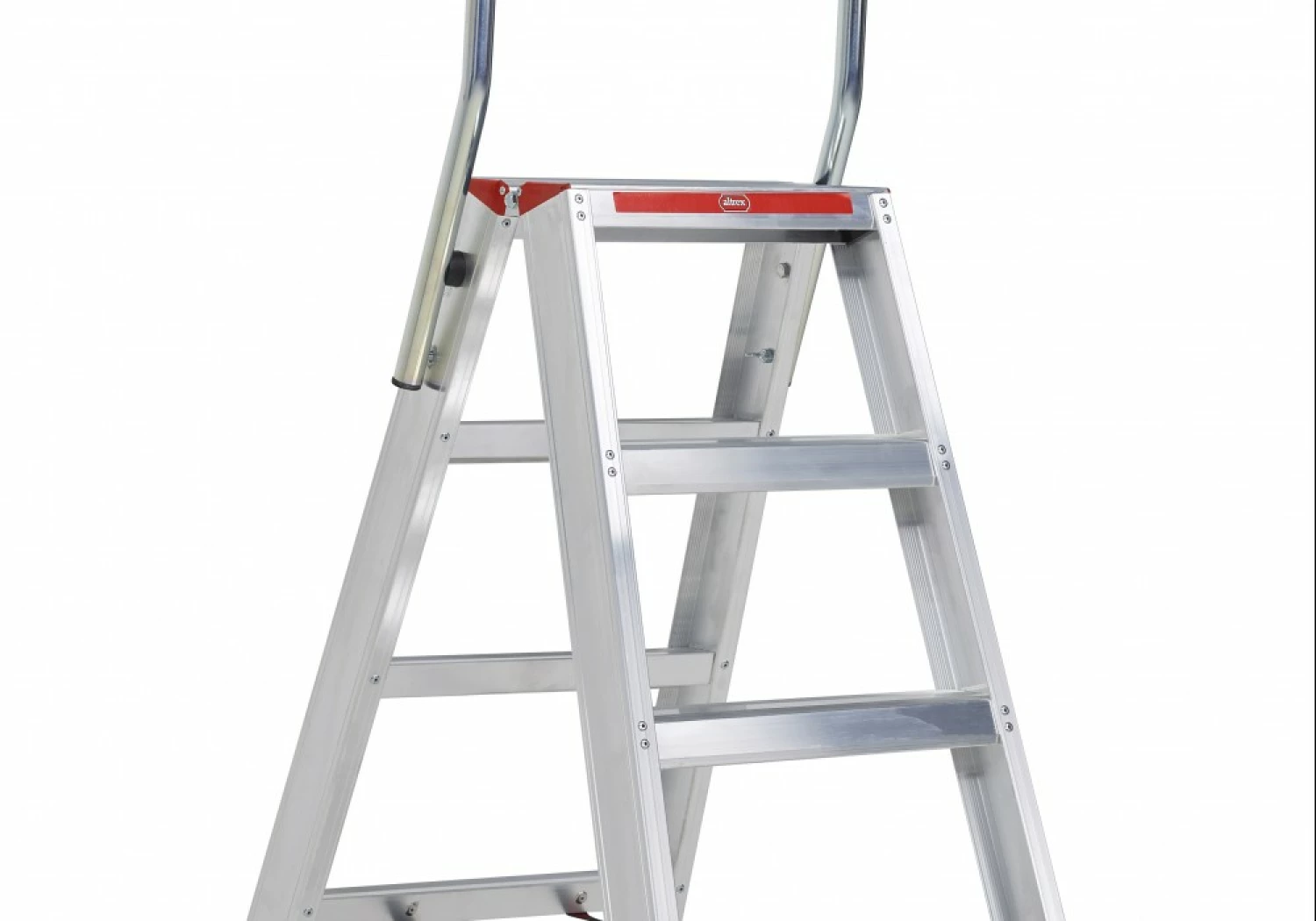 Altrex Sierra SDO 4 Dubbele trap - Aluminium - 2 x 4 treden - max. werkhoogte 2.95 m.