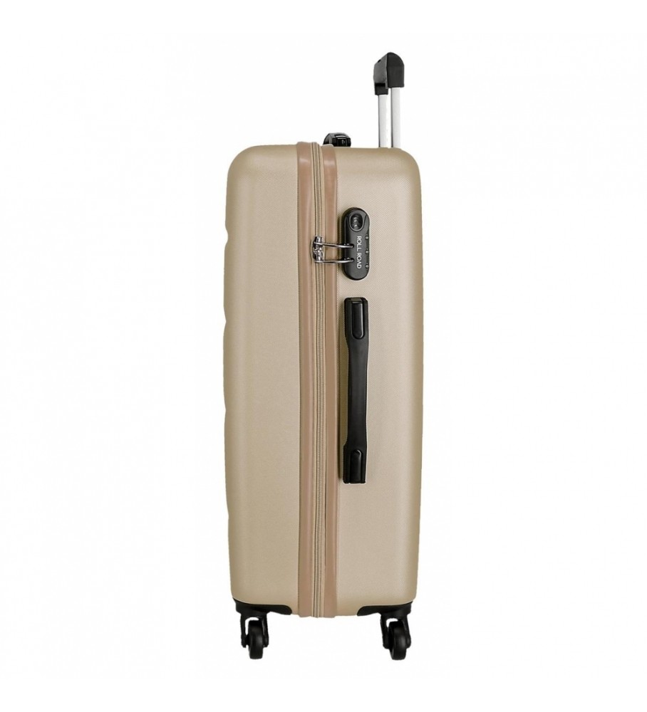 Mala rígida grande Roll Road 75cm Roll Road Flex Champagne