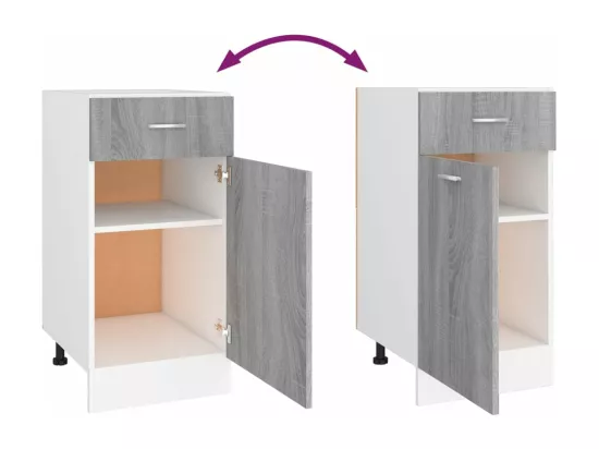Armoire de plancher à tiroir 