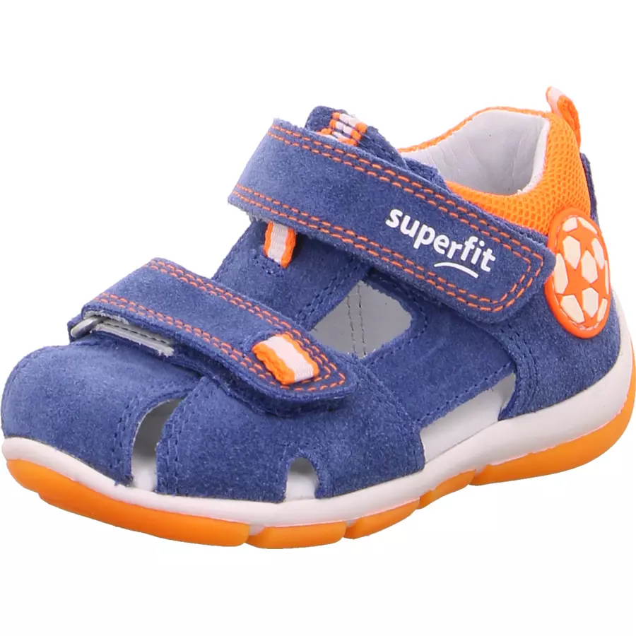 superfit Boys Sandale Freddy blauorange (mittel)