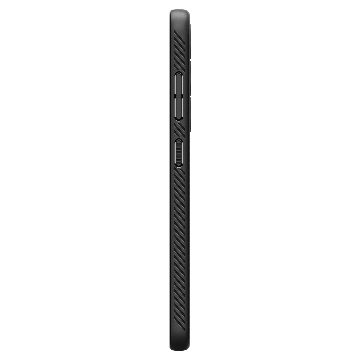 Samsung Galaxy S24 Liquid Air Case Gummi Hülle (ACS07347) - Schwarz (Matt)