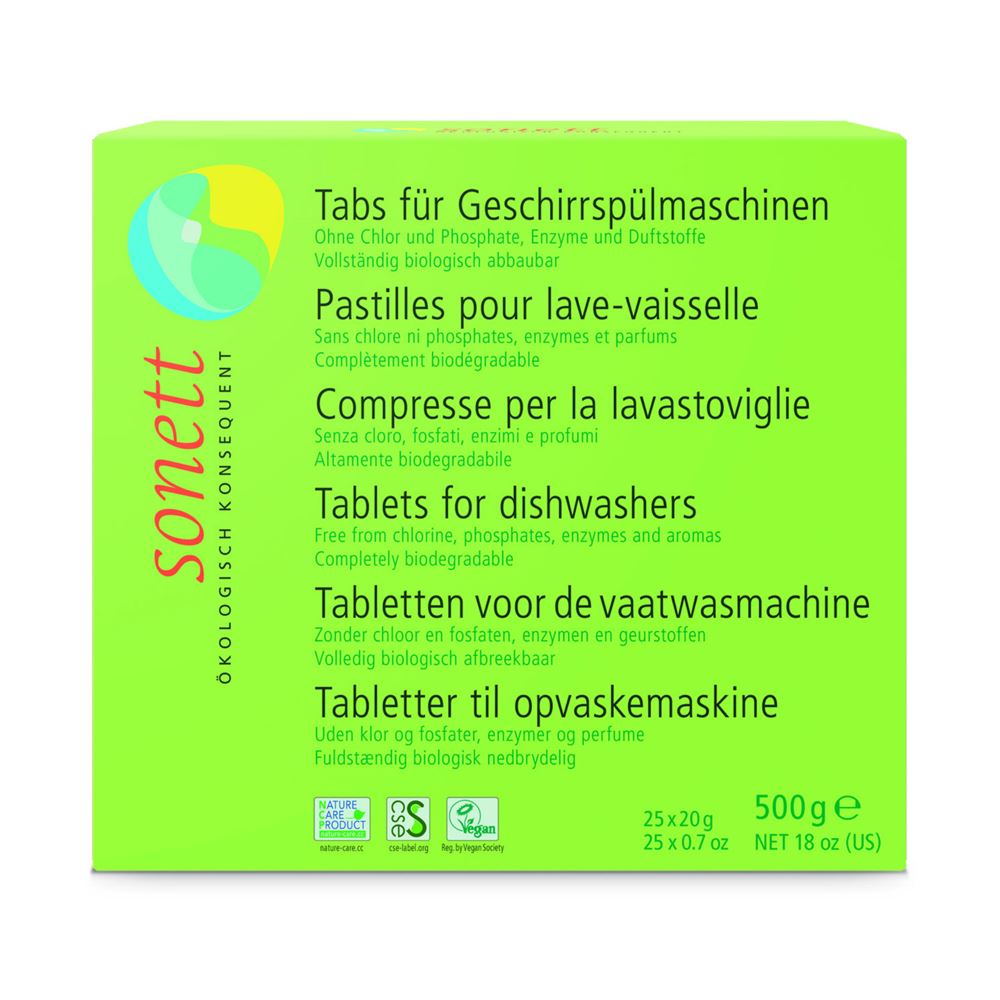 SONETT Tabs für die Geschirrspülmaschine 20 g