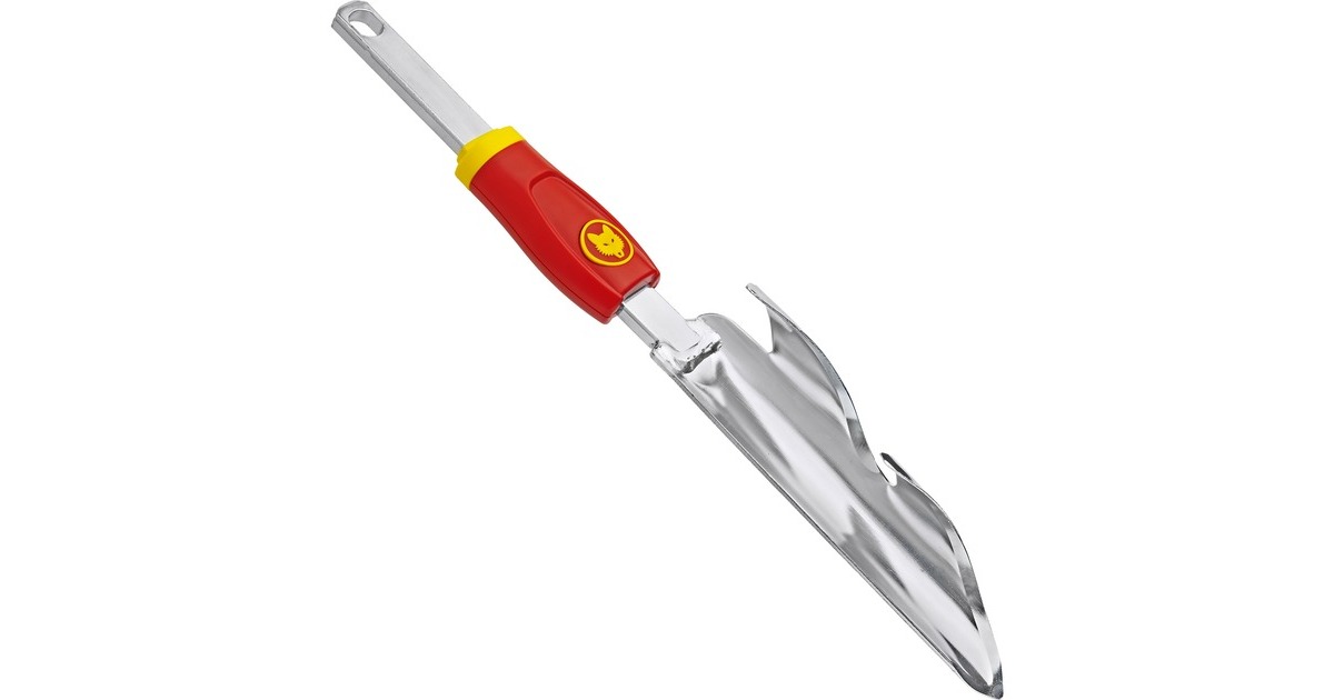 WOLF-Gartenmulti-star iW-M Distelsteker onkruidsteker  (Rood/zilver)