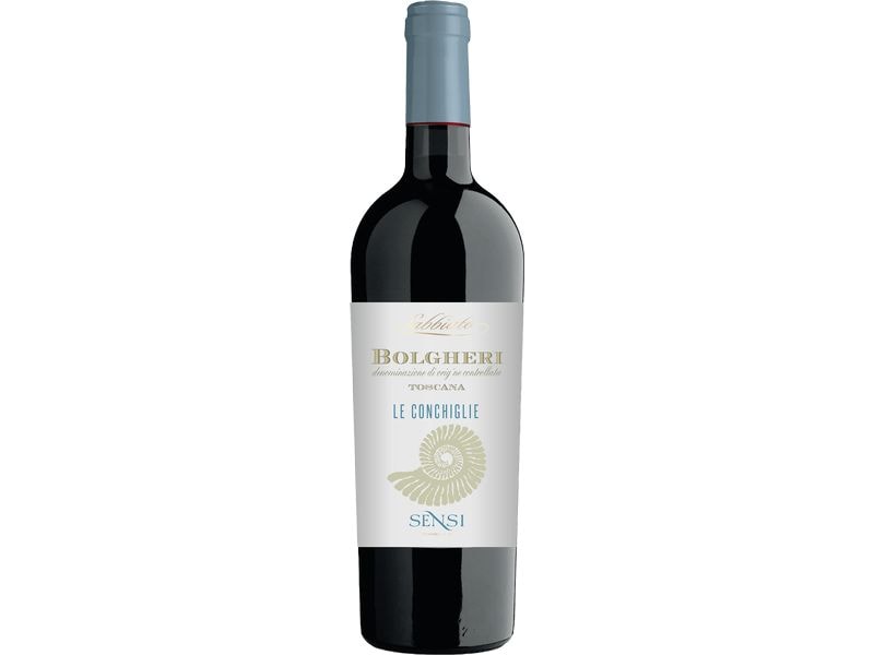 Sensi Sabbiato Bolgheri Rosso Le Conchiglie 0.75 l Voluminöser Rotwein mit intensiven Fruchtnoten und würzigem Abgang