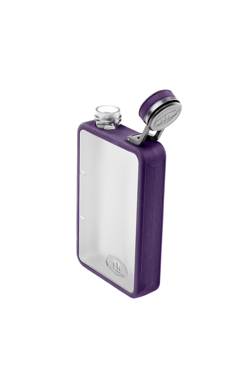 Boulder Fles 6 OZ Purple