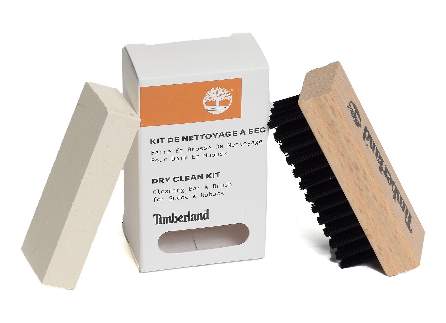 Dry cleaning kit timberland transparent