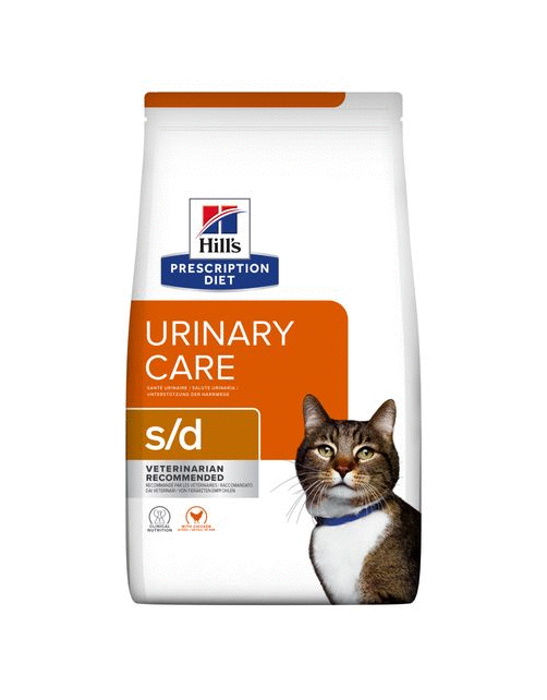 Hill's Prescription Diet S\/D Urinary Care Zak Kip - Kattenvoer
