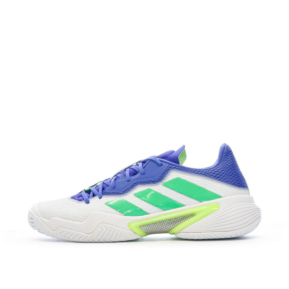 Adidas Chaussures de tennis Blanc/Bleu Homme Adidas Barricade