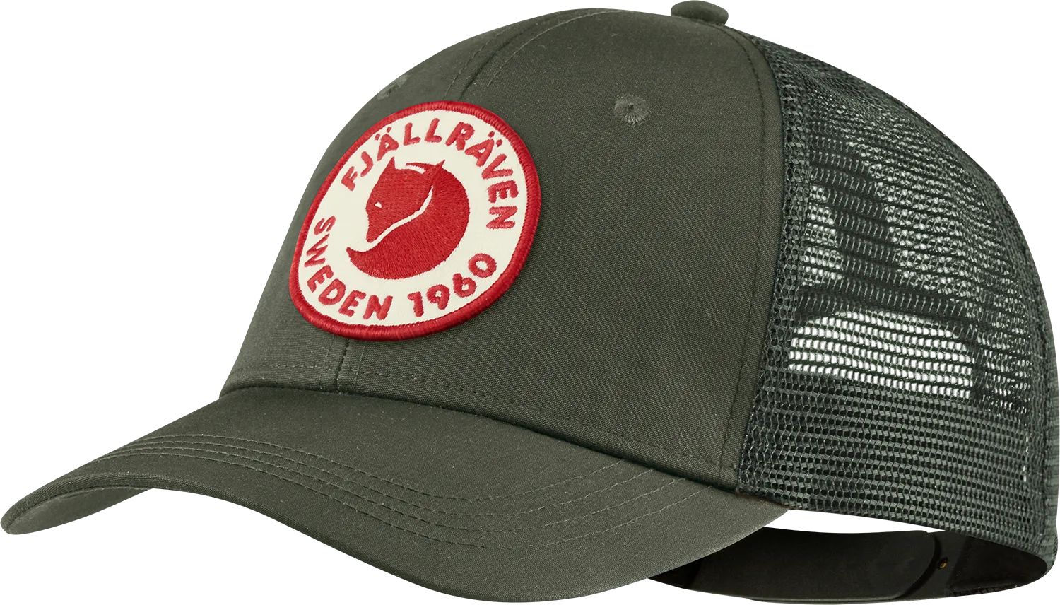 Fjällräven 1960 Logo Långtradarkeps Deep Forest