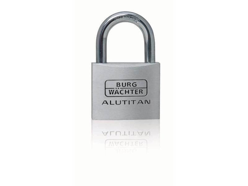 Burgwächter Vorhängeschloss Alutitan 30 mm  Aluminium Vorhängeschloss