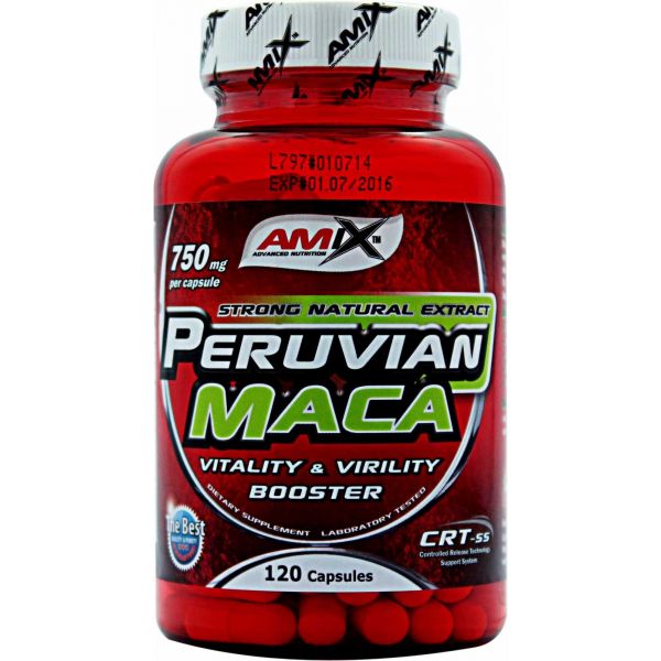 Amix Peruvian Maca 120 Cápsulas