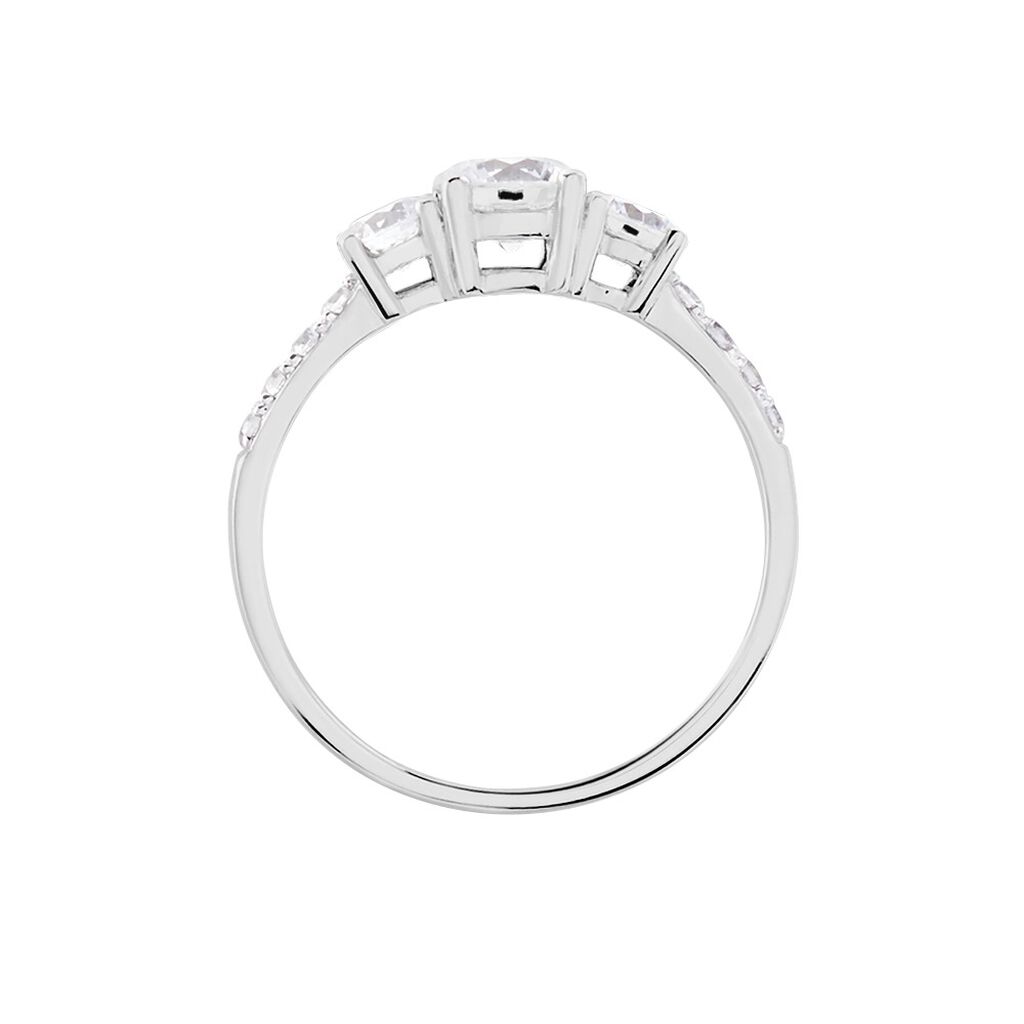 Bague Jennifere Or Blanc Oxyde