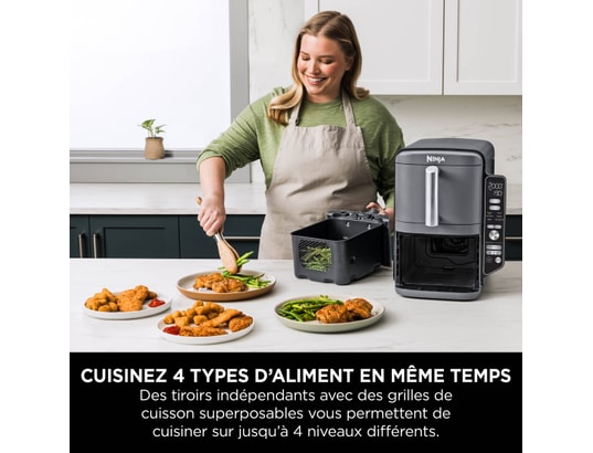 NINJA - Friteuse à air chaud Double Stack XL 9,5L SL400EU