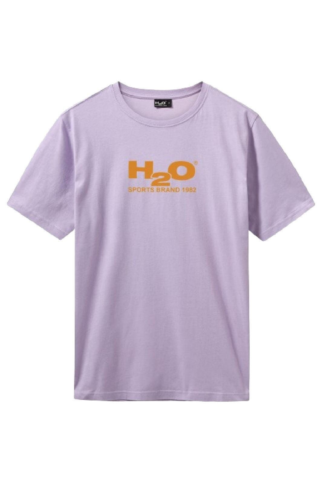 H2O Logo Tee 3599 lilac breeze