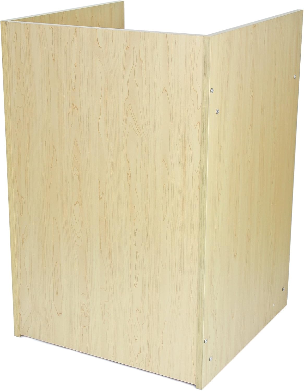 MonsterShop TB60 Kassentisch Kassentresen Verkaufstheke Ladeneinrichtung Verkauftstisch Verkaufstresen Ahorn, 60cm x 60cm x 90cm