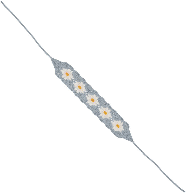 Sui Ava Bohemian Headband White sunflower