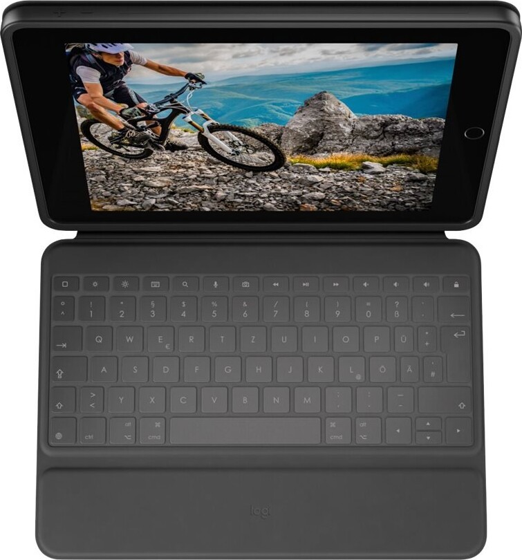 Logitech - Rugged Folio - Tastatur Cover Til iPad - 10Th Gen - Nordic