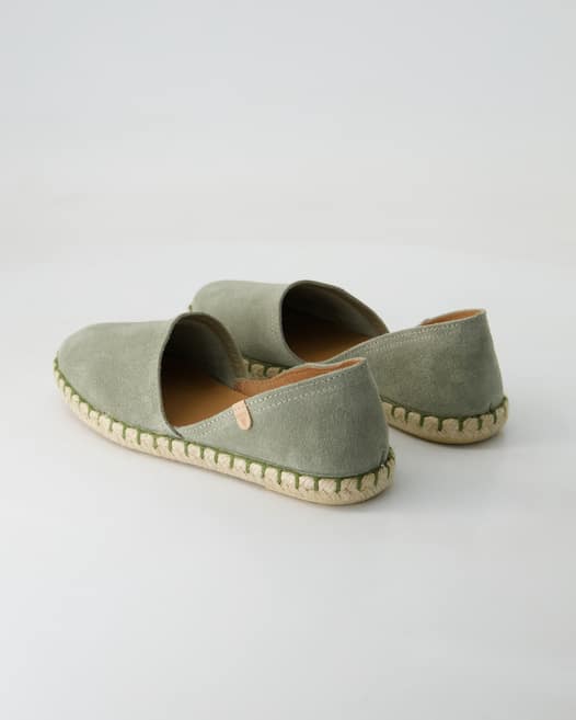 Verbenas Carmen Serraje Espadrilles in Grün