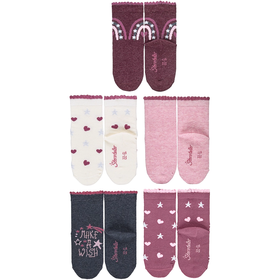 Sterntaler Söckchen 5er-Pack pink