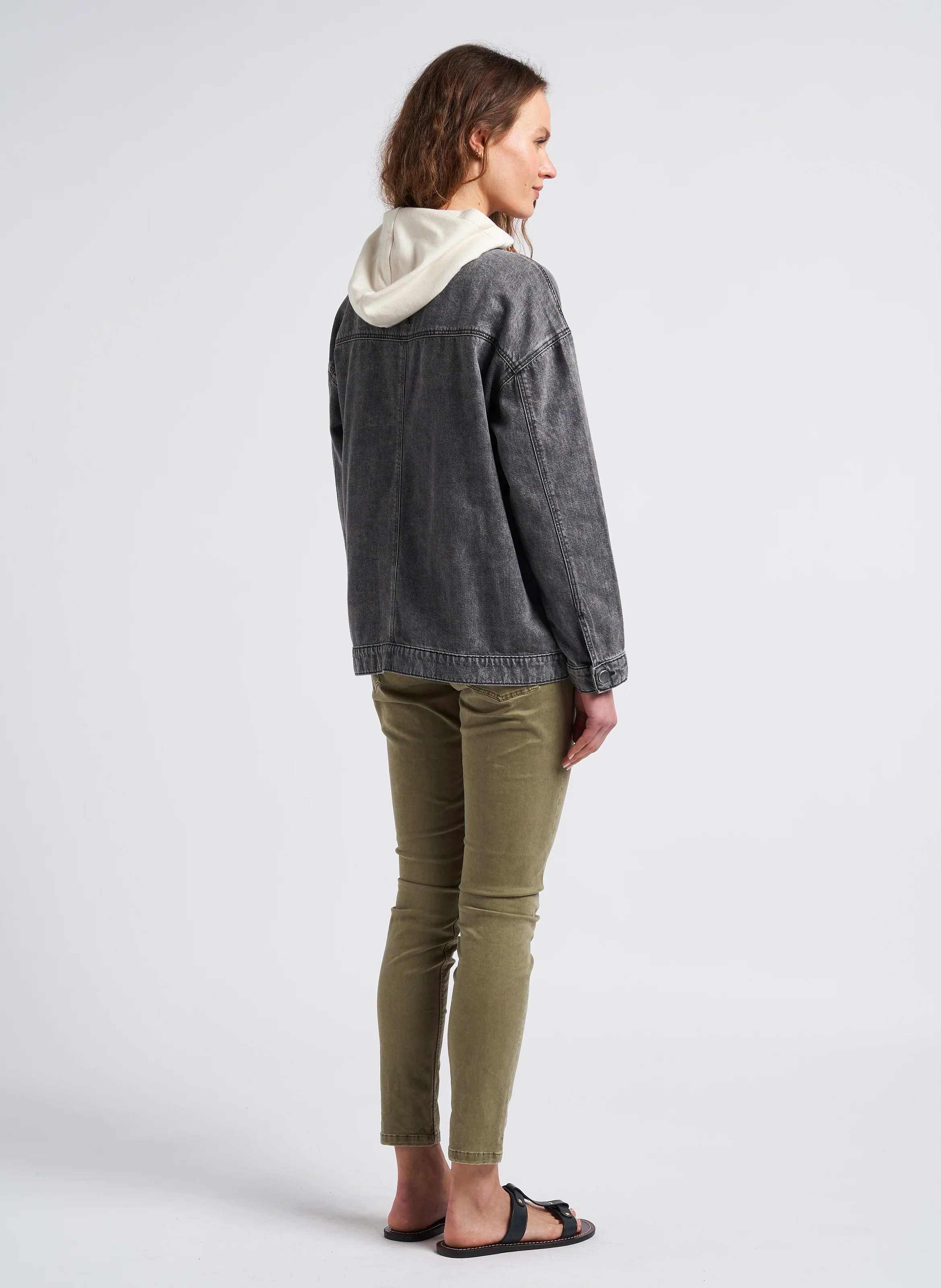 AMOR - Ceinture en cuir | Kaki