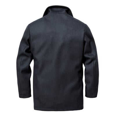 Herren-Pea-Coat, Dunkelblau