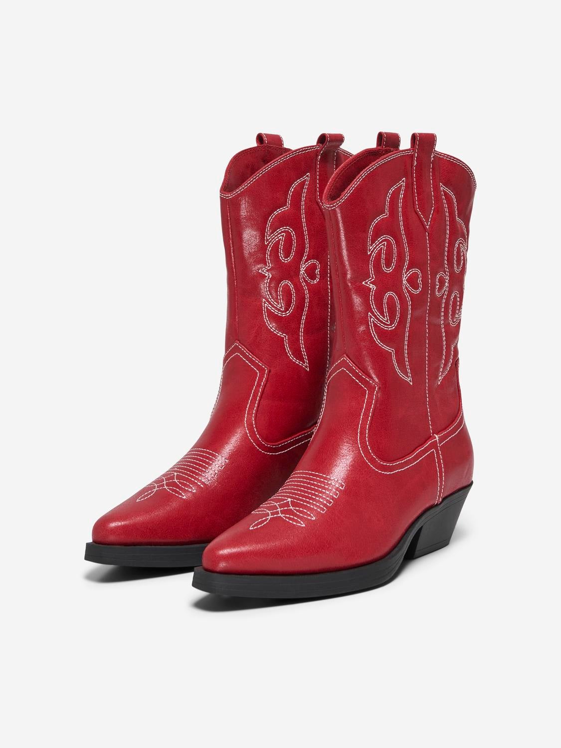 ONLBRONCO-3 Stiefel High Risk Red