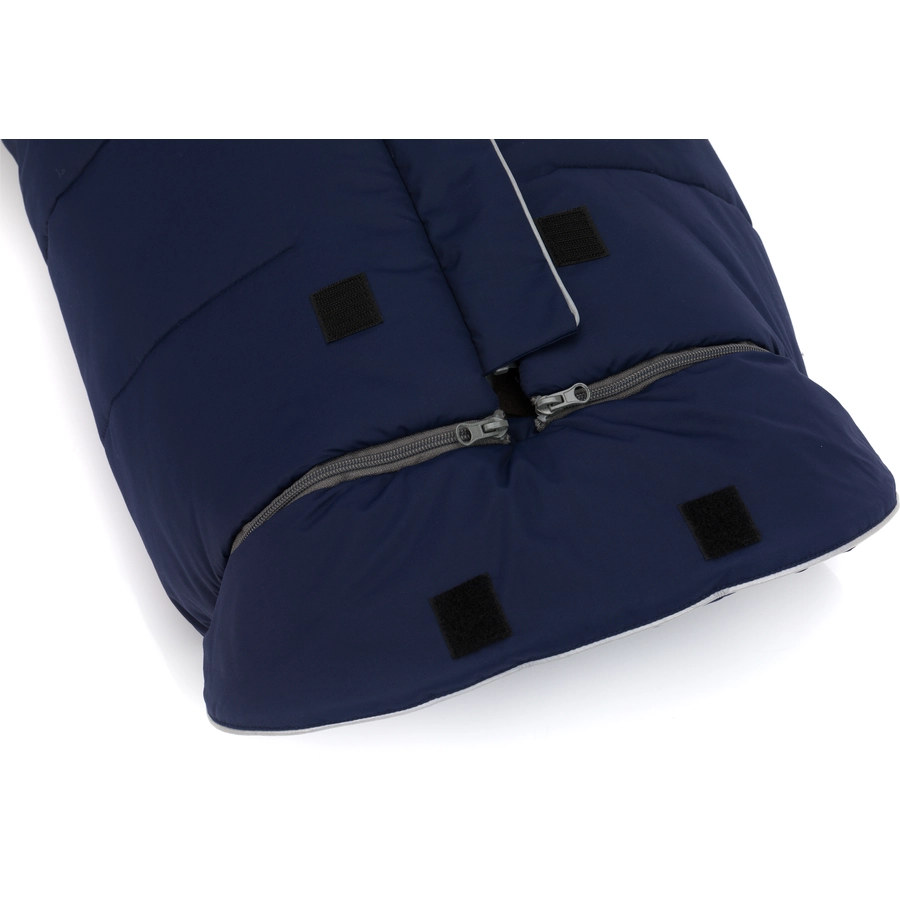 fillikid Winterfußsack Mavensi mit Lammfelleinlage navy