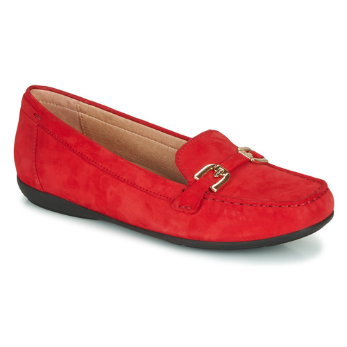 Geox - D ANNYTAH MOC - Rouge / Doré