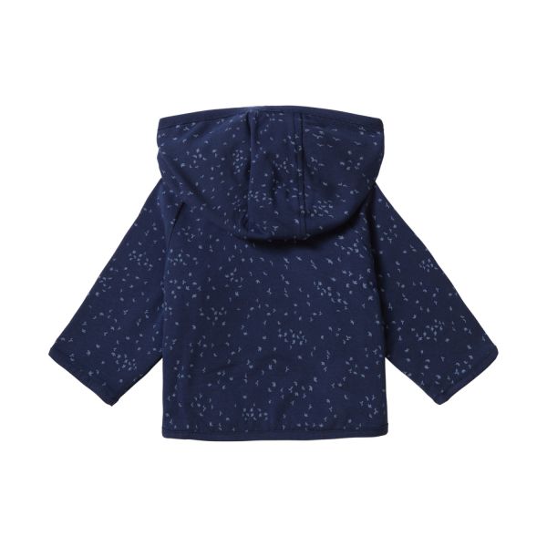 Noppies Vest Omkeerbaar Naper Print Black Iris