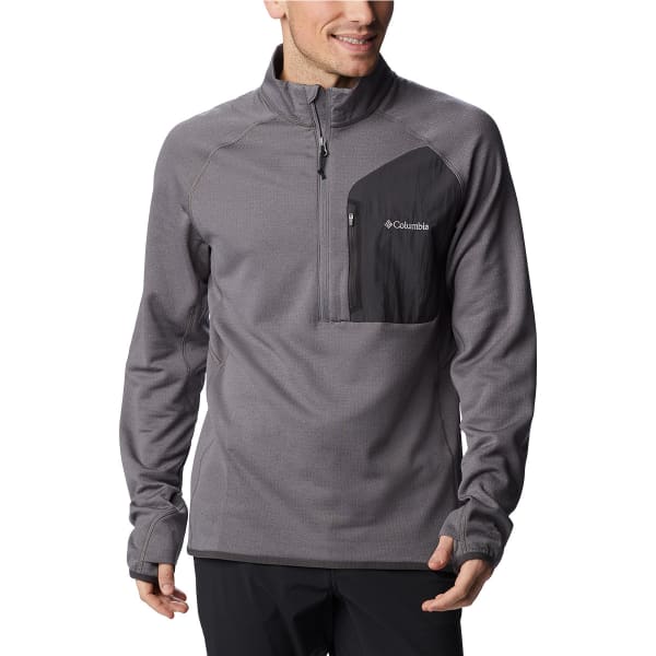 Sweat polaire randonnée COLUMBIA TRIPLE CANYON™ HALF ZIP CITY GREY/SHARK