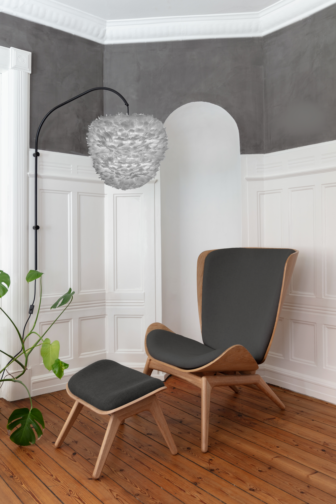 Fauteuil The Reader naturel Shadow