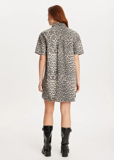 Jurk leopard assorti (ASSOR)