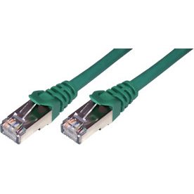 MCL Cable RJ45 Cat6 0.5m Green câble de réseau Vert 0,5 m F/UTP (FTP)