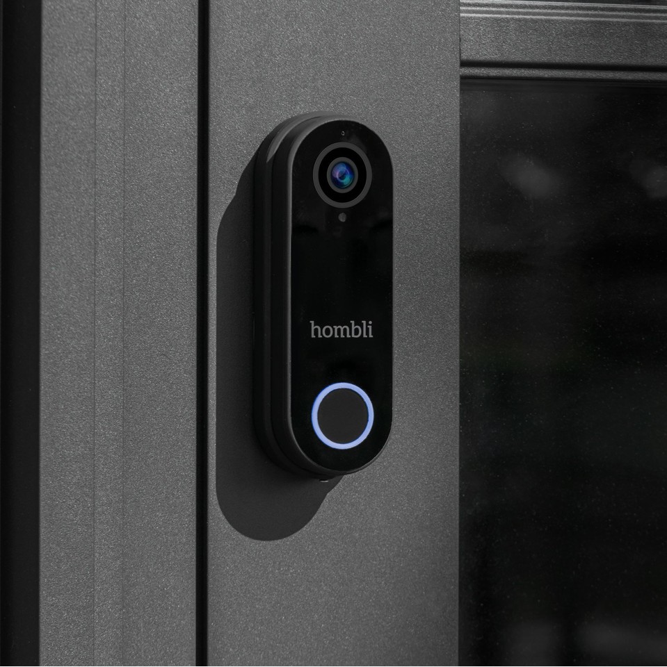 Hombli - Smart Doorbell 2 Promo Pack (Dørklokke 2 + Chime 2) Sort