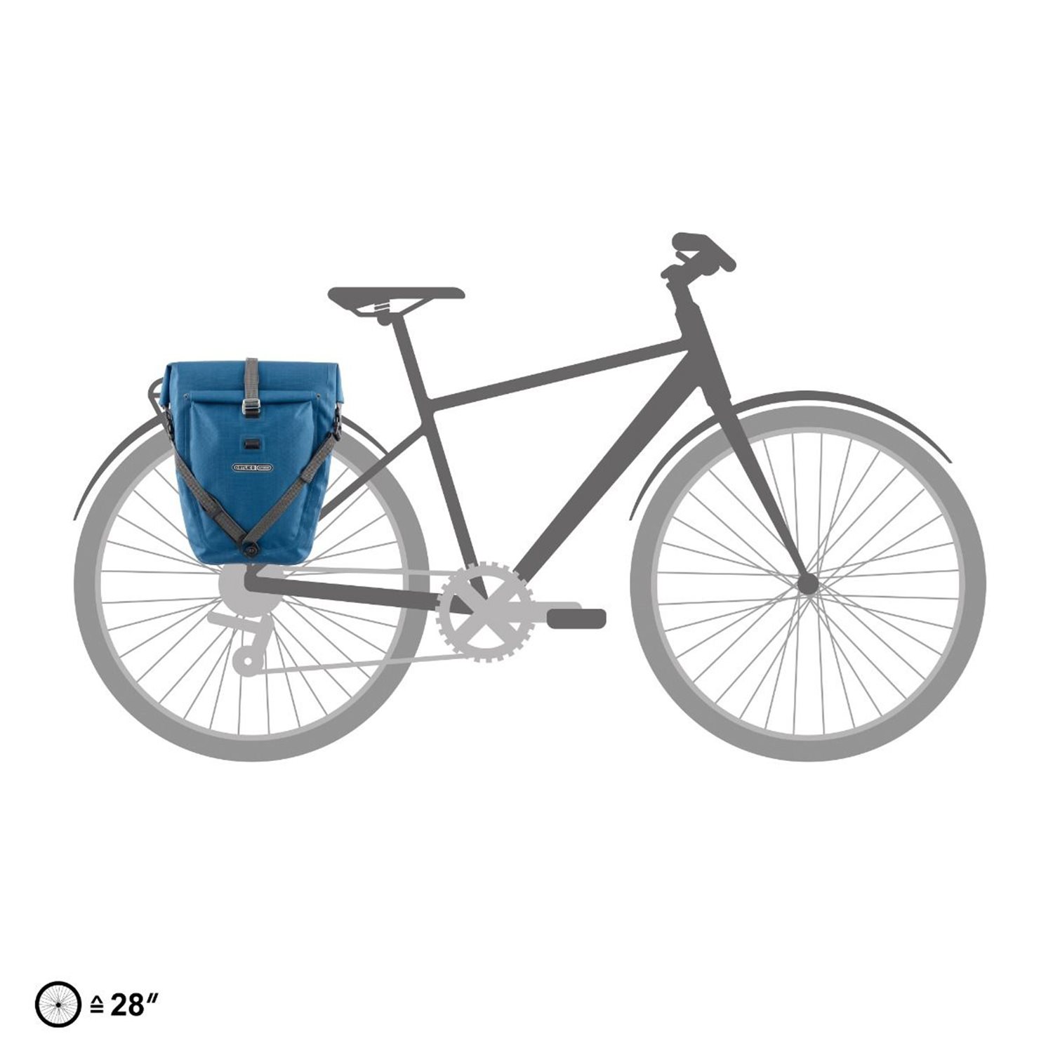 Ortlieb Back-Roller Plus QL2.1 20L denim