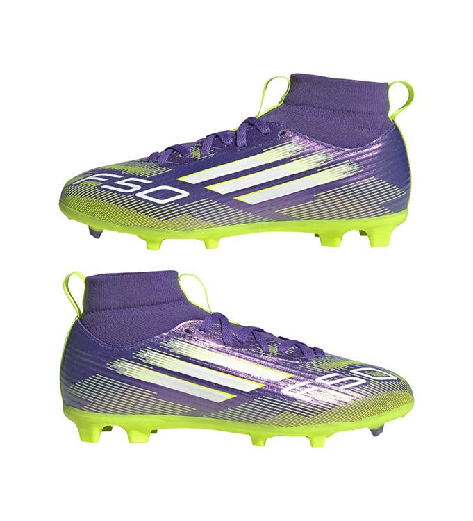 adidas F50 League FG/MG Mid JI3547 PURRUS-FTWWHT-LUCLEM