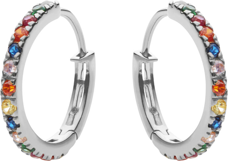 Maanesten Nubia Big Color Earring Silver