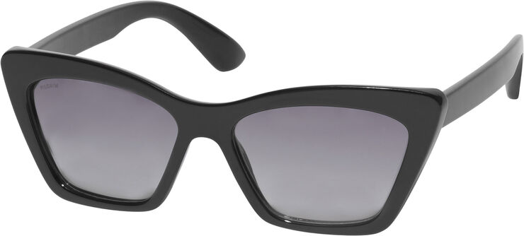 Pilgrim DAKOTA kantet cat-eye solbriller sort Sort