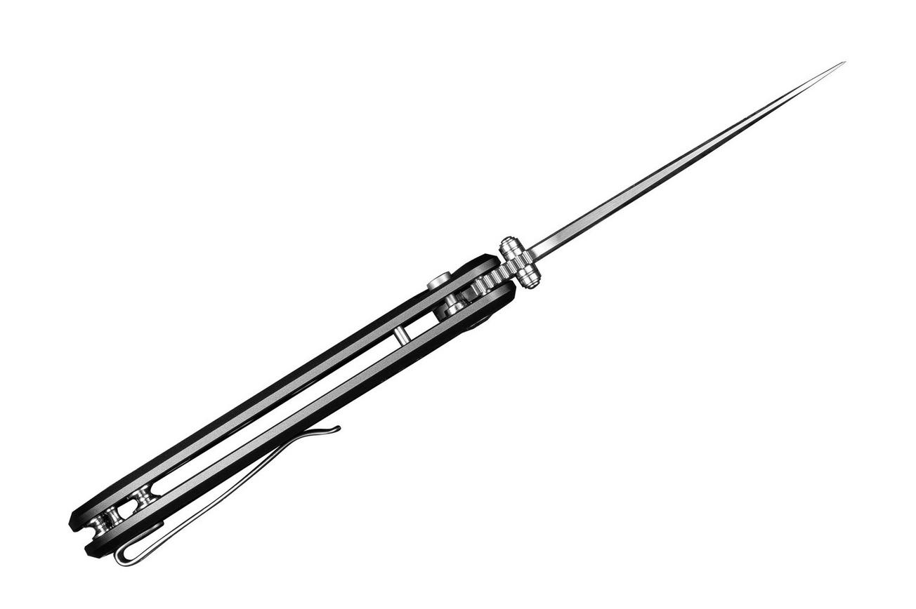 Civivi Hyperpulse C23087A-3 Satin 14C28N, Gray Aluminium, zakmes