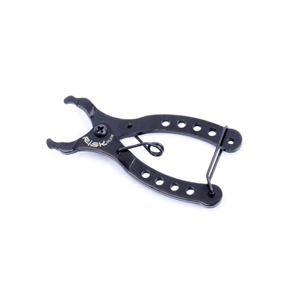 2in1 Fahrrad Velo Werkzeug Reparatur Kit Rad Ketten-Spannzange Kettenverschluss - Schwarz