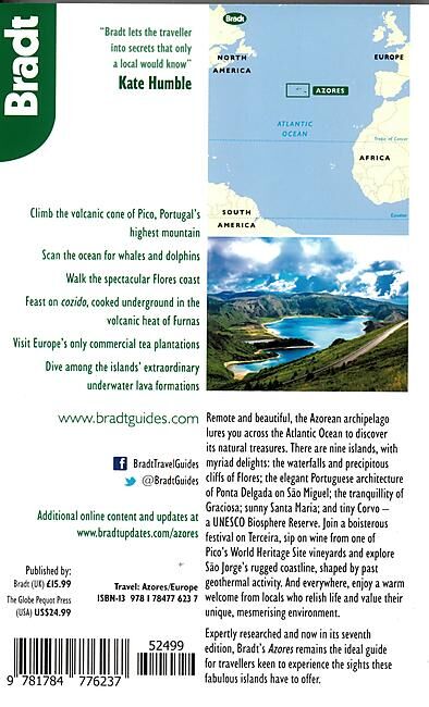 BRADT - BRADT AZORES EN ANGLAIS