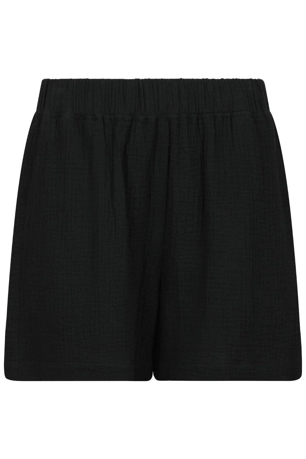 Neo Noir Ally Waffle Shorts black