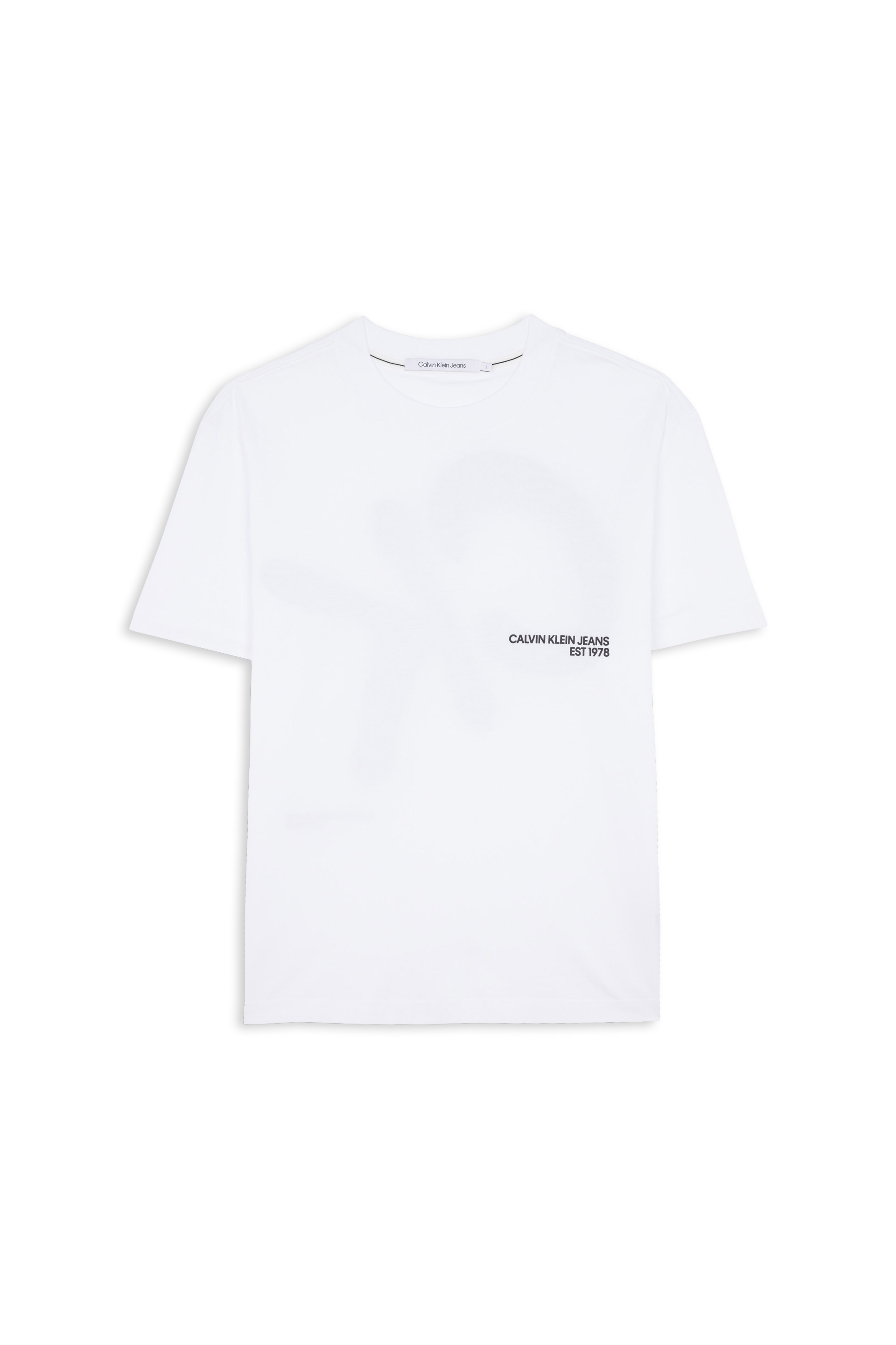 CALVIN KLEIN JEANS T-shirt  CK SPRAY TEE Blanc