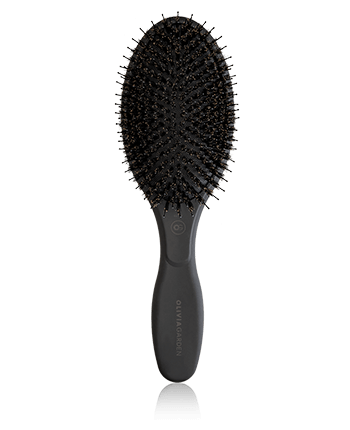 Olivia Garden Expert Care Oval Black Label Wildschwein- und Nylonborsten 1-Stück