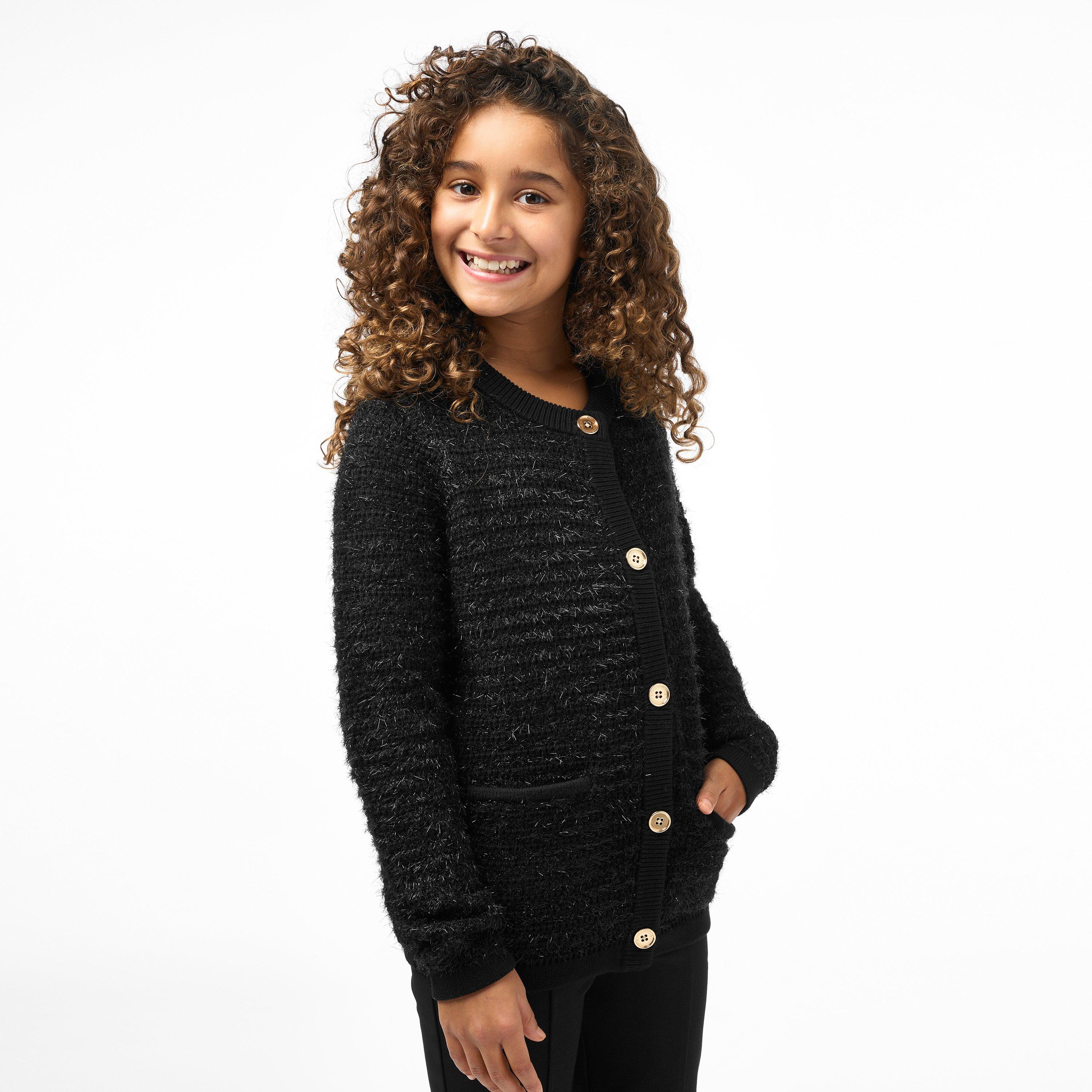 Biba Junior Girls Biba Fluffy Cardigan