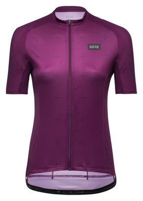 Maillot Manches Courtes Femme Gore Wear Daily Violet/Noir