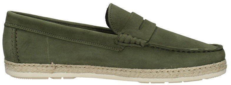 Tommy Hilfiger Jute Nubuck Mocassin groen