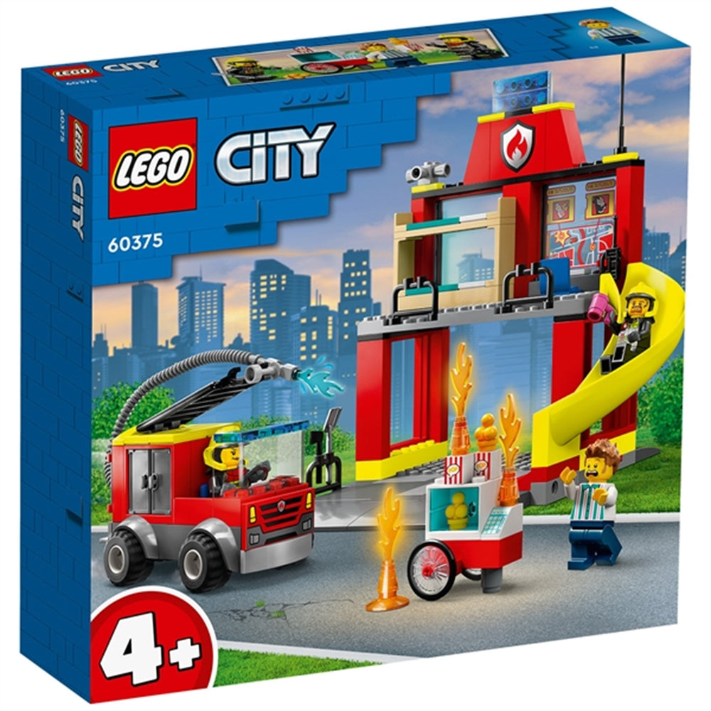 City Brandstation og Brandbil - LEGO®