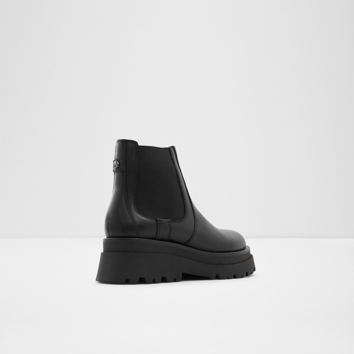 Stompd Black Leather Smooth Women Casual boots